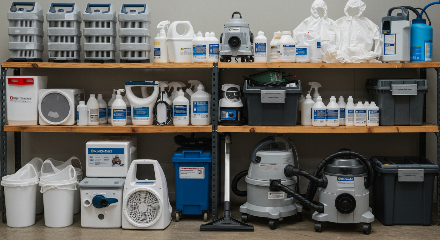 Mold Remediation Tools