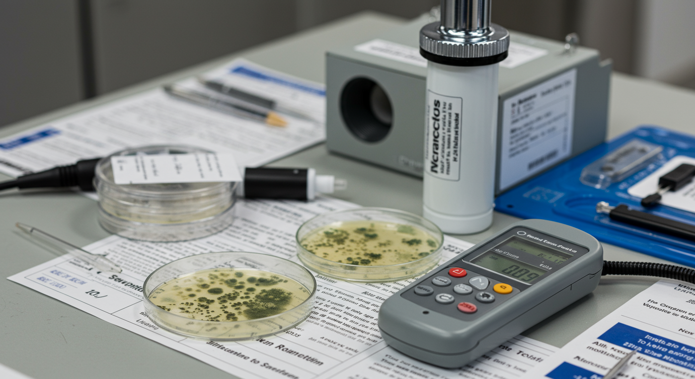 Mold Inspection in Progress