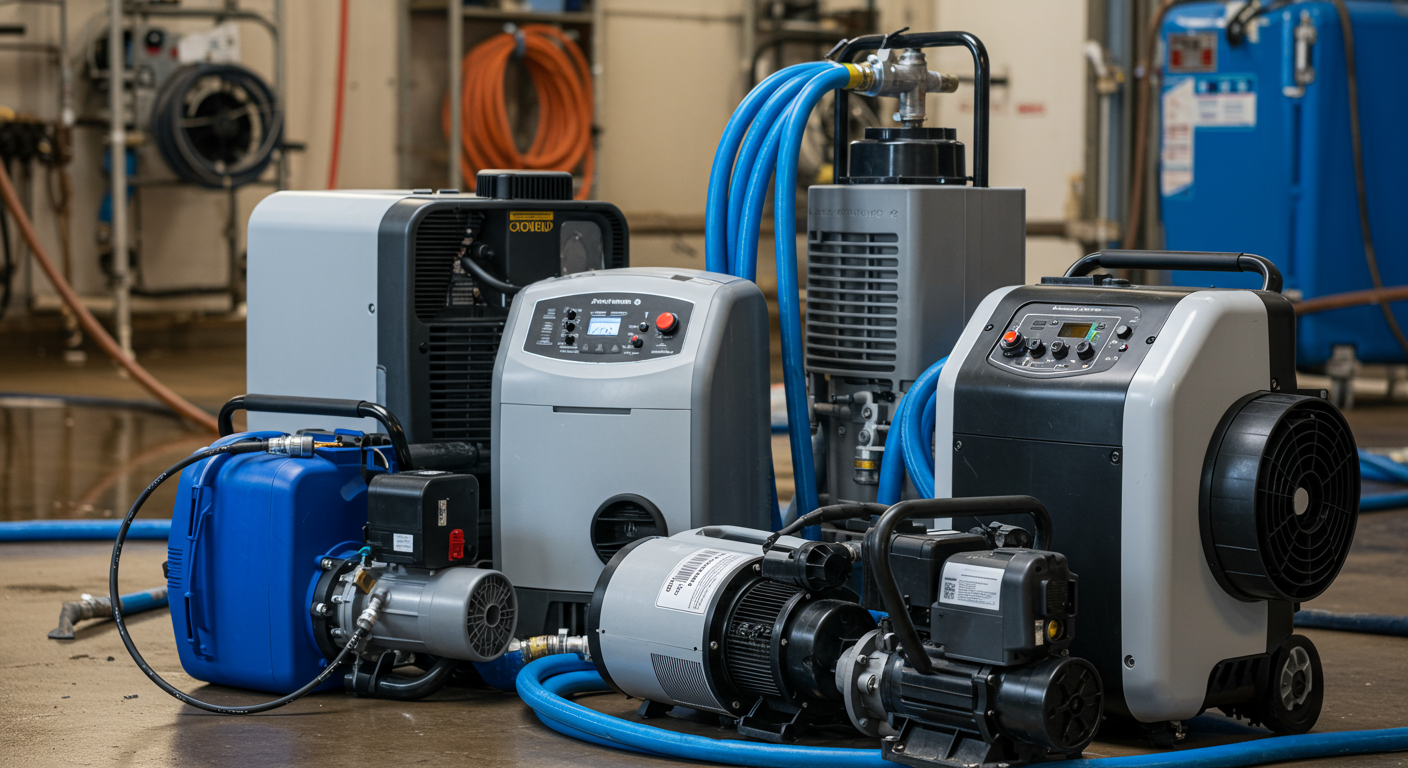 Flood Cleanup Equipment